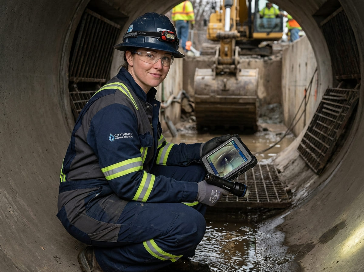 Sewer Line Inspection & Replacement in Eagleville
